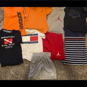 Boys bundle 5T-7T - Jordan, Nautica, Tommy Hilfiger ( 9 pieces )